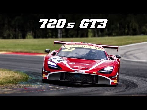 McLaren 720s GT3 racing at Spa 2019 (British GT)