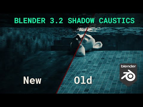Blender 3.2 MNEE Fast Shadow Caustics