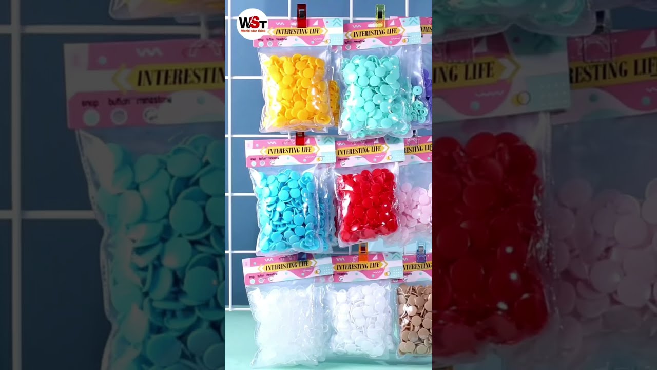 Wholesale T5 Plastic Snap Buttons For Clothing DIY Garment