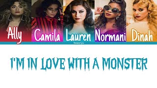 Fifth Harmony - I&#39;m In Love With A Monster (Color Coded Lyrics) | Harmonizzer Lyrics