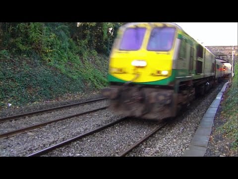 IE 201 Class Locomotive 227 + Enterprise - Killester, Dublin