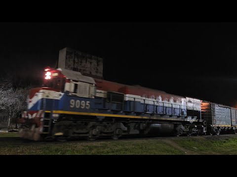 [4K] Tren de tolvas graneras de NCA con destino a Bell Ville pasando por Marcos Juárez!!!!!!