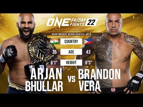 Brandon Vera vs Arjan Bhullar full fight