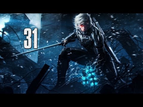Metal Gear Rising Hard Playthrough Part 31 Freight Elevator