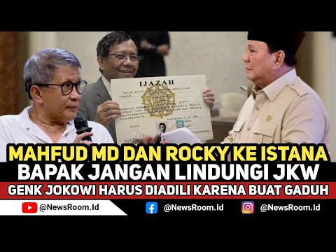 KERAS‼️BAPAK JANGAN JADI PENGHIANAT NEGARA,MAHFUD MD DAN ROCKY GERUNG SECARA TERBUKA SAMPAIKAN INI..