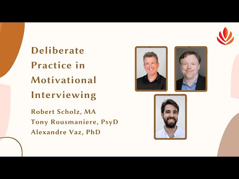 Motivational interviewing deliberate practice webinar thumbnail