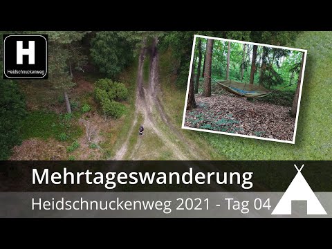 Heidschnuckenweg 2021 - Tag 04 - Vom Wietzer Berg bis Soltau (33,2Km) 🇭 | Mehrtageswanderung
