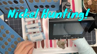 LuckyDuckDigger is Coin rolling nickels!