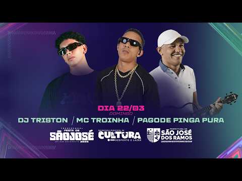 🔴 TRADICIONAL FESTA DE SÃO JOSÉ 2026 EM SÃO JOSÉ DOS RAMOS - 4° DIA