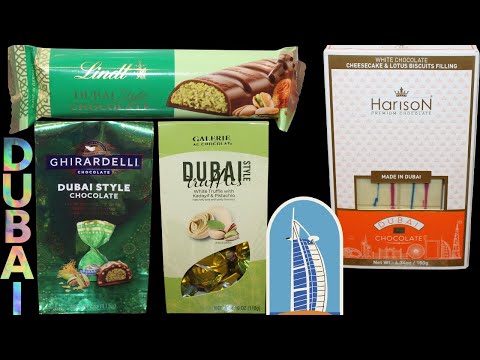 Dubai Chocolate: Lindt, Ghirardelli, Galerie Au Chocolat, Harison Cheesecake & Lotus Biscuits