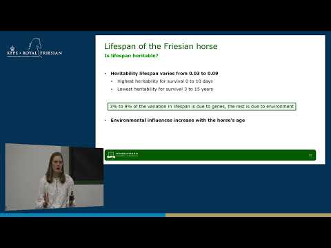 HK 2026 – Insights in the lifespan of the Friesian horse | ir. Marije Steensma