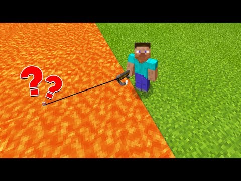 how to FISH in LAVA for RARE ITEMS!