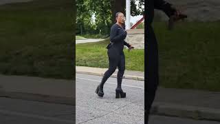 She Has AMAZING Body Moves in a STUNNING Dress
