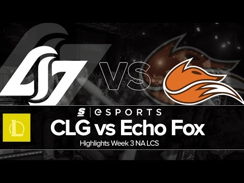 Highlights: CLG vs FOX (NA LCS Summer W3D2 Full Series)