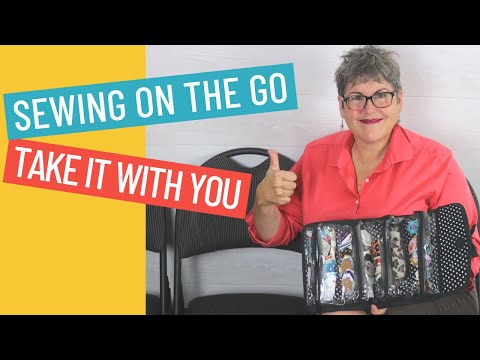 SEWING ON THE GO 🚙  - YOU CAN TAKE IT WITH YOU