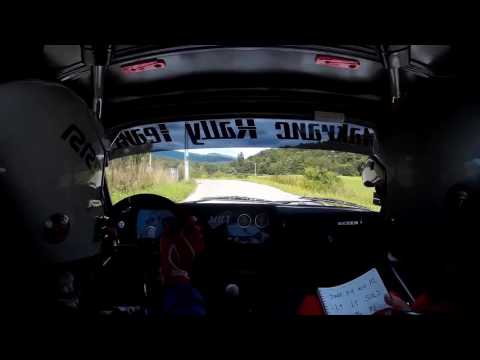 mini crash action - PECUCH Roland / VOJAKOVIČ Richard - Rally Lubeník 2016 - RS 3 Chválová