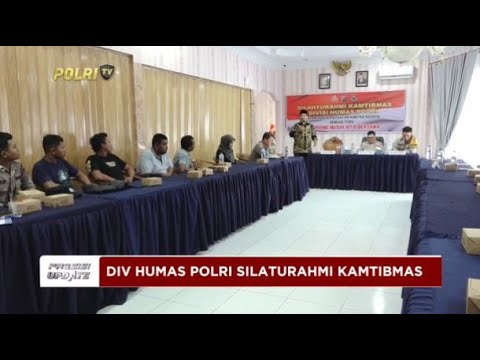 PRESISI UPDATE : DIVISI HUMAS POLRI GELAR SILATURAHMI KANTIBMAS DI POLRES BINJAI 21/08/2024 21.00