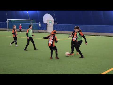 2020-1-19 Harjoitusottelu FC Reipas T09-10 Oranssi vs. T07-08 Musta