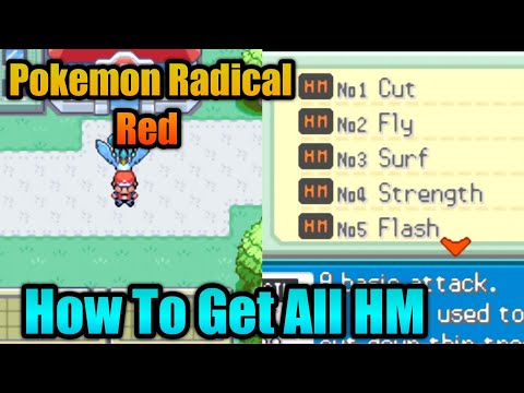 How To Get All HM in Pokemon Radical Red