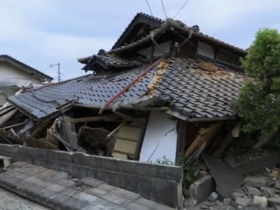 Raw: Death Toll Climbs After 2nd Japan Quake