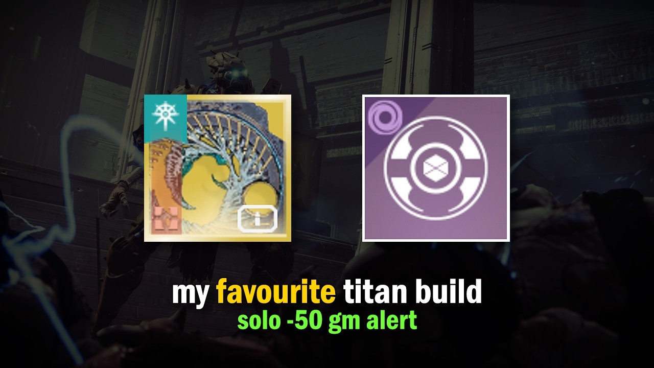 My Favourite Titan Build vs -50 Solo GM Alert [Destiny 2]
