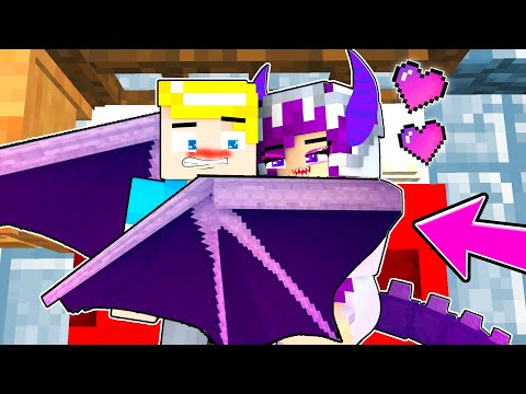 La RAGAZZA DRAGO Dorme Con ME Su Minecraft!