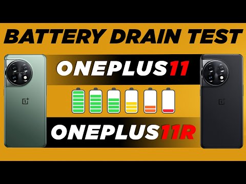 OnePlus 11R 5G vs OnePlus 11 5G | Battery Drain Test Comparison | Which one to buy?🤔