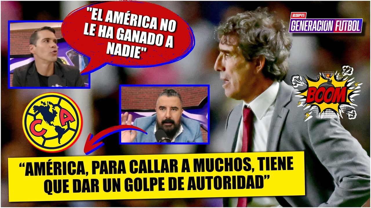 AMÉRICA no le ha ganado a NADIE. GOLPE DE AUTORIDAD sería GANAR CONCACHAMPIONS: Dipp | Generación F