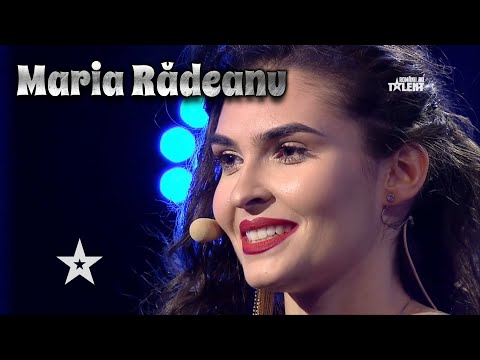Românii au talent 2021! Maria Rădeanu, a ridicat juriul în picioare cu vocea și vioara sa!