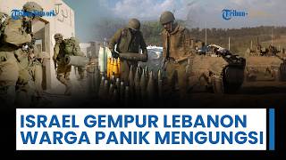 Israel Gempur Lebanon, 4 Tewas dan Belasan Terluka, Warga Mengungsi usai Ancaman Serangan Baru IDF