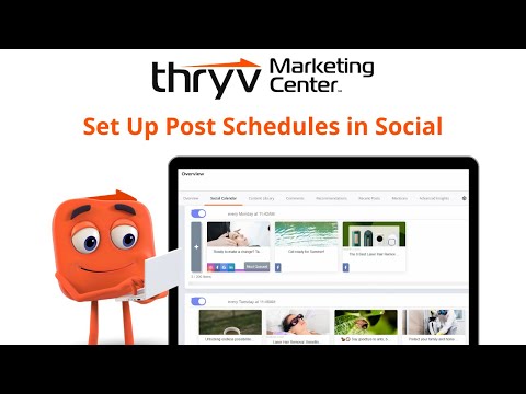How To Set Up Automated Post Schedules with Thryv Marketing Center