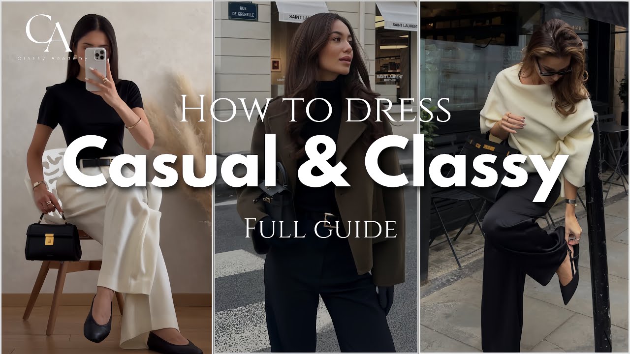 How to Dress Casual yet Elegant