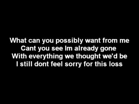 Crossfade - Already gone (lyrics)