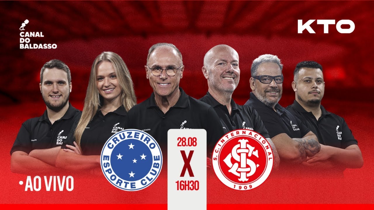 (AO VIVO) SUPER JORNADA KTO: CRUZEIRO X INTERNACIONAL | CAMPEONATO BRASILEIRO | #202