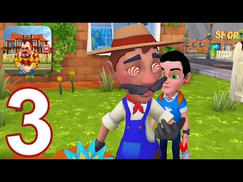 Dark Riddle: Scary Neighbor - Gameplay Walkthrough Part 3 - Peter Case (iOS, Android)