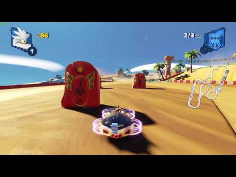 Team Sonic Racing: Silver Gameplay Expert on Grand Prix 4