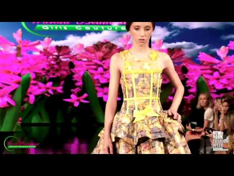 Ella Lee - Wanda Beauchamp Runway Art Hearts NYFW 2019