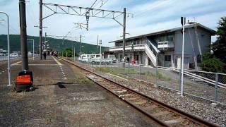 preview picture of video '2009/6/20　臨時列車「リバイバルあかつき」到着@肥前鹿島駅'