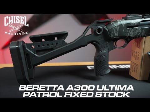 Chisel Machining Fixed Stock for Beretta A300 Ultima Patrol | Rainier Arms