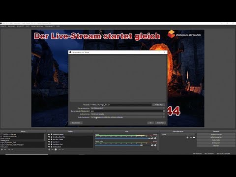OBS Studio - Stinger Szenenwechsel einfügen