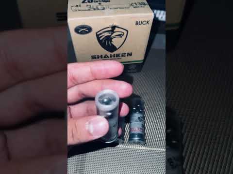 12 gauge buck shot / 12 bore SG kartoos shaheen WAH factory #12bore #gun #shotgunhandcam #short #gun