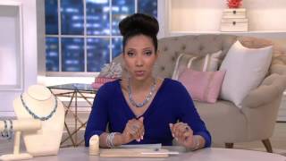 Australian Opal Triplet & Blue Topaz Sterling Silver Ring 1.25 cttw on QVC