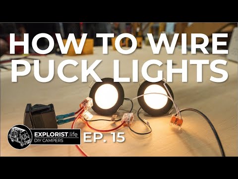 How To Install Puck Lights | Interior Van Lighting Made Easy! (FULL TUTORIAL)