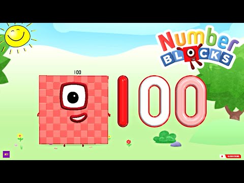 Numberblocks World | Meet Numberblocks One Hundred | Number 100 | Learn Tracing | Educational Game