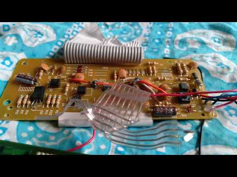 sharp el-1750 adding machine teardown