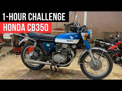 Can We Start This 54-Year-Old Honda CB350 in Under an Hour?
