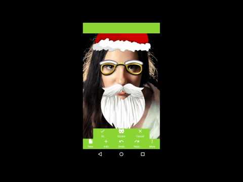Santa Claus Face Video