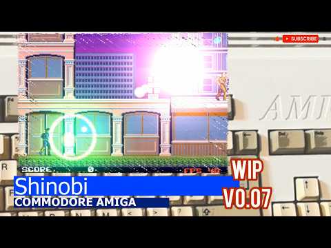 Commodore Amiga -=Shinobi=- WIP v0.07