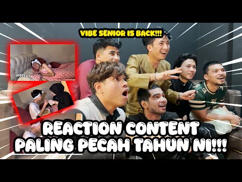 REACTION PENGANTIN BARU YANG PALING MENGGELIKAN??? SEMUA SENIOR DOAKAN KALAU KARINA BERJODOH!!!