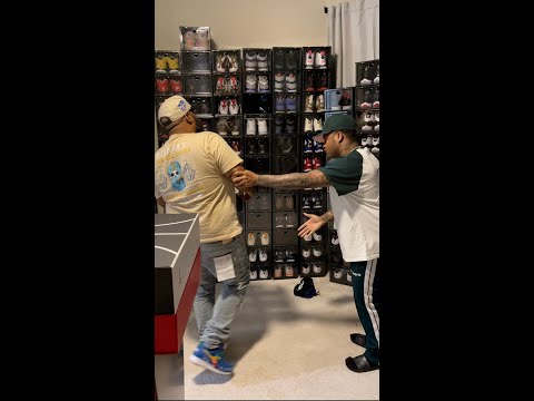 QUEENZFLIP BREAKS INTO CONCEITED SNEAKER ROOM & TAKE CONCEITED SNEAKERS